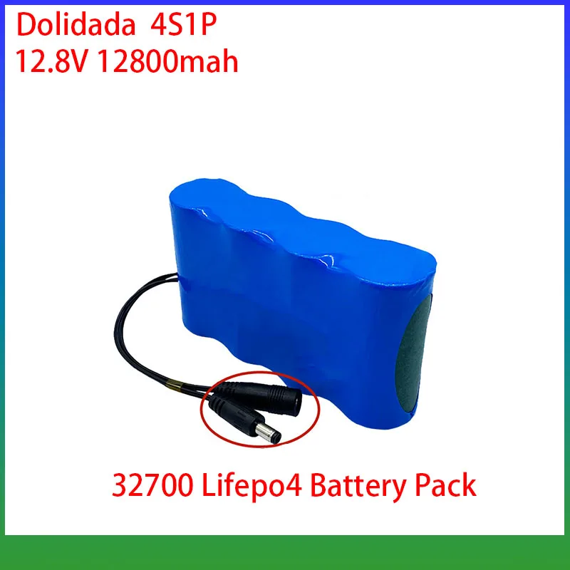 

4S1P 12.8V 12.8Ah 32700 Lifepo4 Battery Pack with 4S 40A Balance BMS for Electric Boats Electric Toys Lighting Power Reserve
