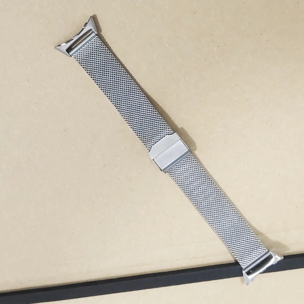 Stainless steel metal mesh Band For Google Pixel Watch Replacement strap Bracelet Pixel Watch Watchband With Adapter Accessories