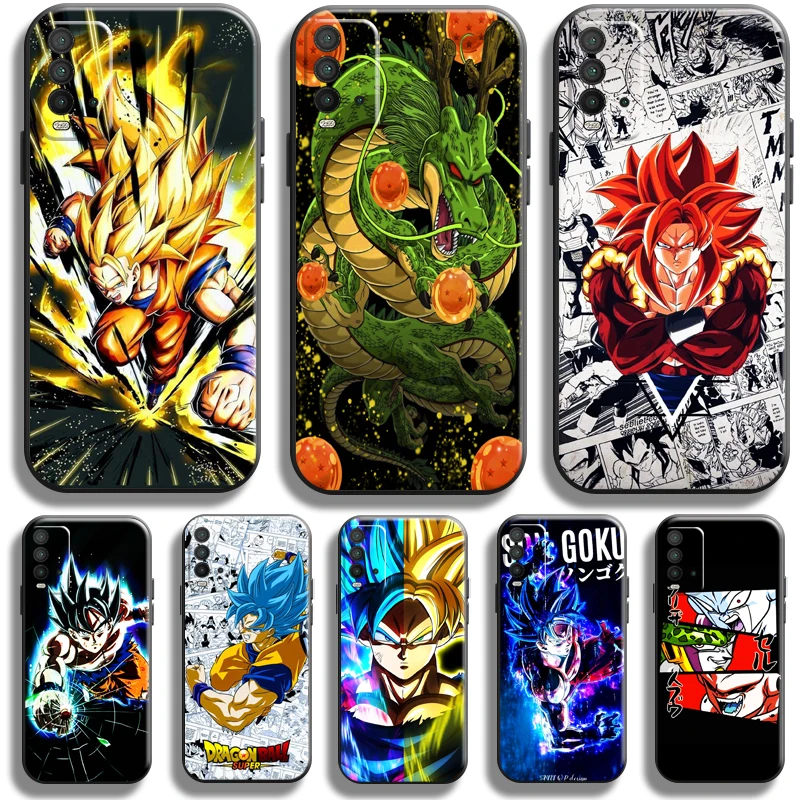 

Japan Anime Dragon Ball Goku For Xiaomi Redmi 9T Phone Case For Redmi 9T Case Carcasa Funda Silicone Cover Soft Black