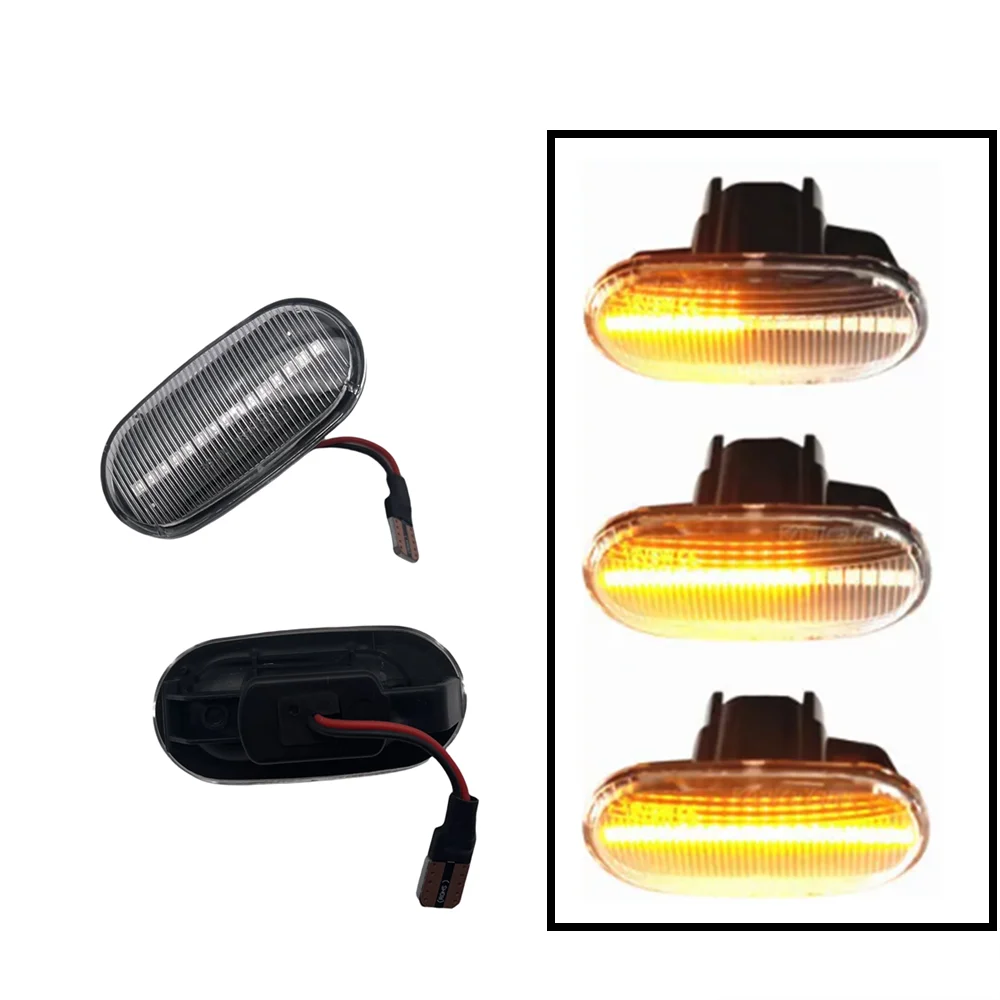 Светодиодный динамический боковой маркер сигнал поворота светильник