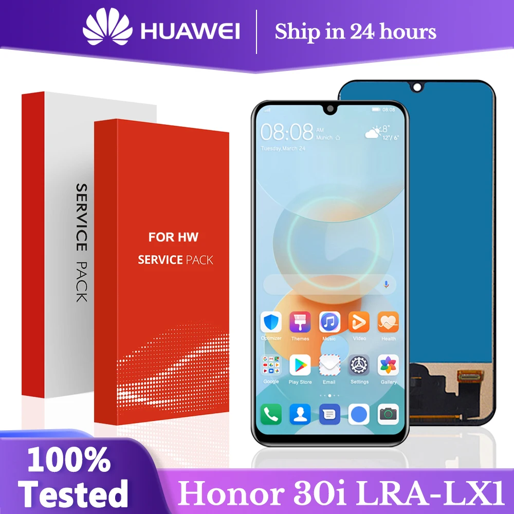 

100% Tested For huawei Honor 30i LRA-LX1 Display Lcd Screen Digitizer Assembly Replacement For Huawei Honor 30i LCD