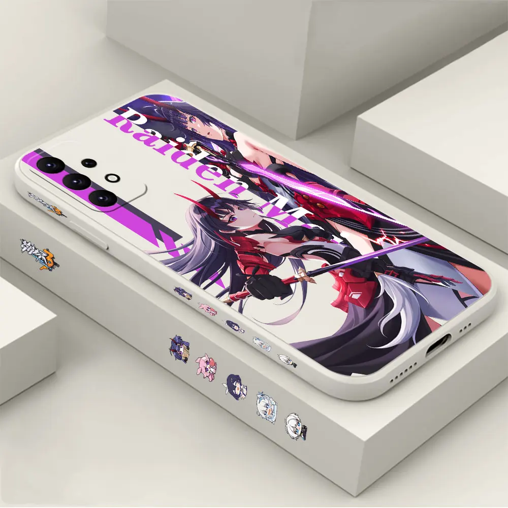 

Honkai Impact 3rd Raiden Mei Case For Samsung A91 A73 A72 A71 A53 A52 A51 A42 A33 A32 A31 A23 A22 A21S A13 A12 A03S A02S Cover