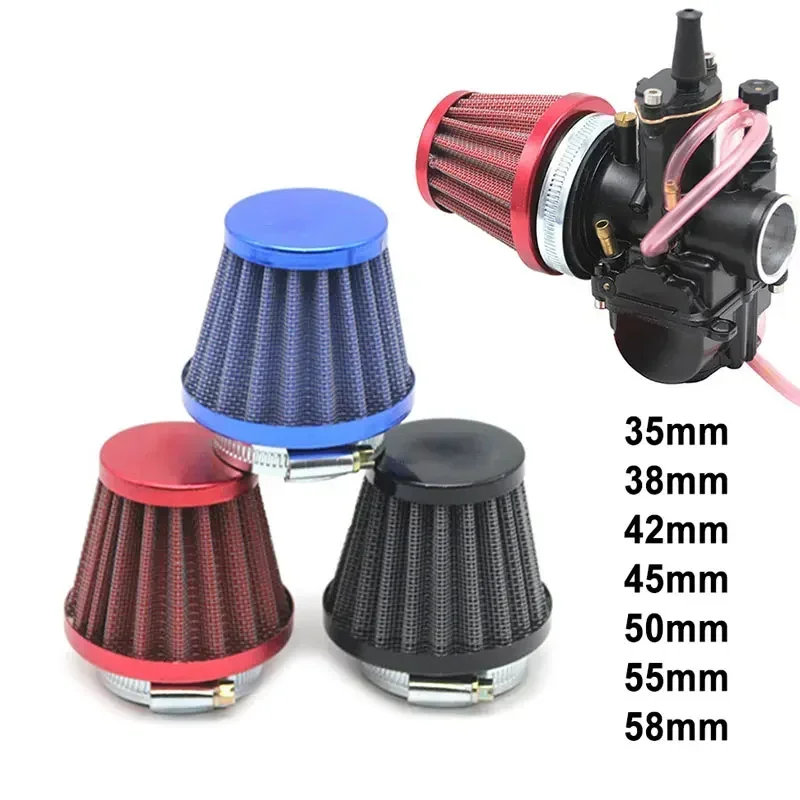 

Universal Motorcycle Air Filter Foam Air Filter Cleaner Motorbike Cold Air Intake Sponge High Flow Mushroom Head Drop