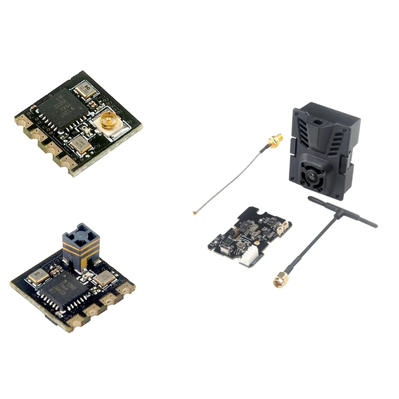 

RISE-ExpressLRS ELRS 2.4G RX SX1280 Nano Long Range Receiver for HappyModel RC FPV Long Range LR4 LR7