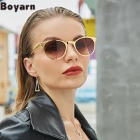 boyarn sunglasses women 2022 new steampunk retro net red leopard head same sunglasses mens fashion sunglasses