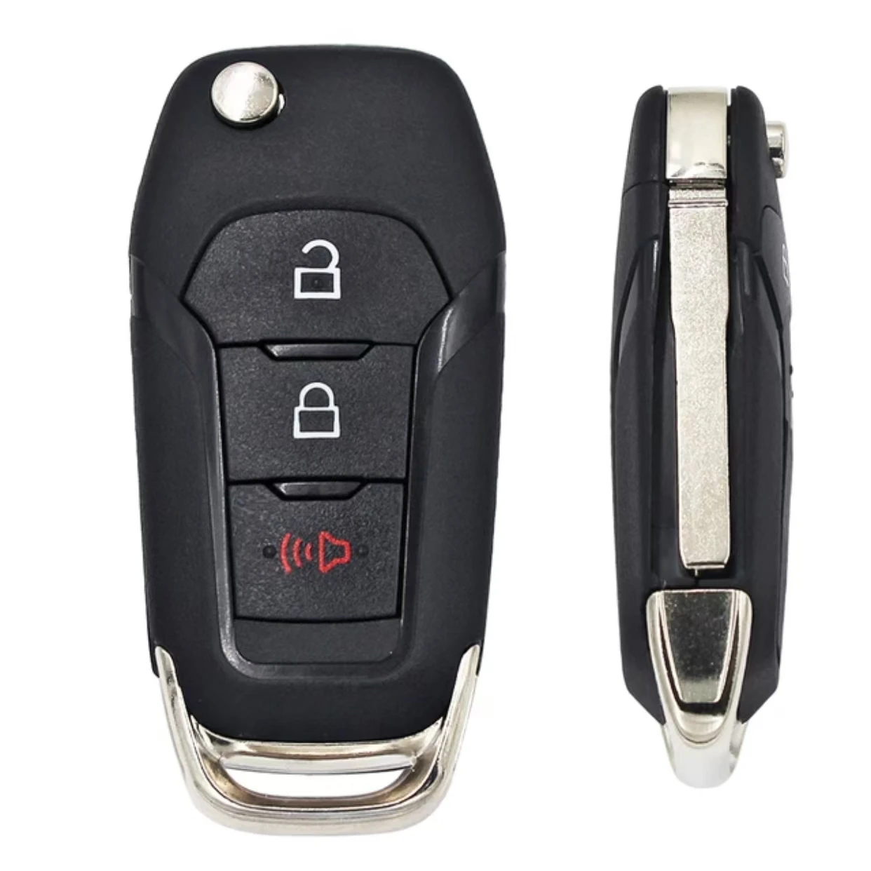 

Автомобильный ключ Sunshine, дистанционный ключ, подходит для Ford F150-F550 Fusion Explorer N5F-A08TAA ID49Chip 315 МГц, автоматическое умное управление, HU101, откидной ключ