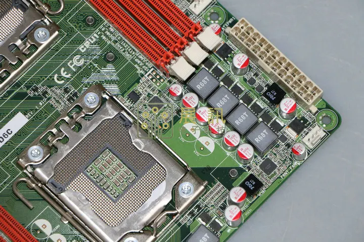 Для ASUS Z9NA Z9NR Z9NH D6 D12 D6C CHN двойная 1356-контактная основная плата сервера C602