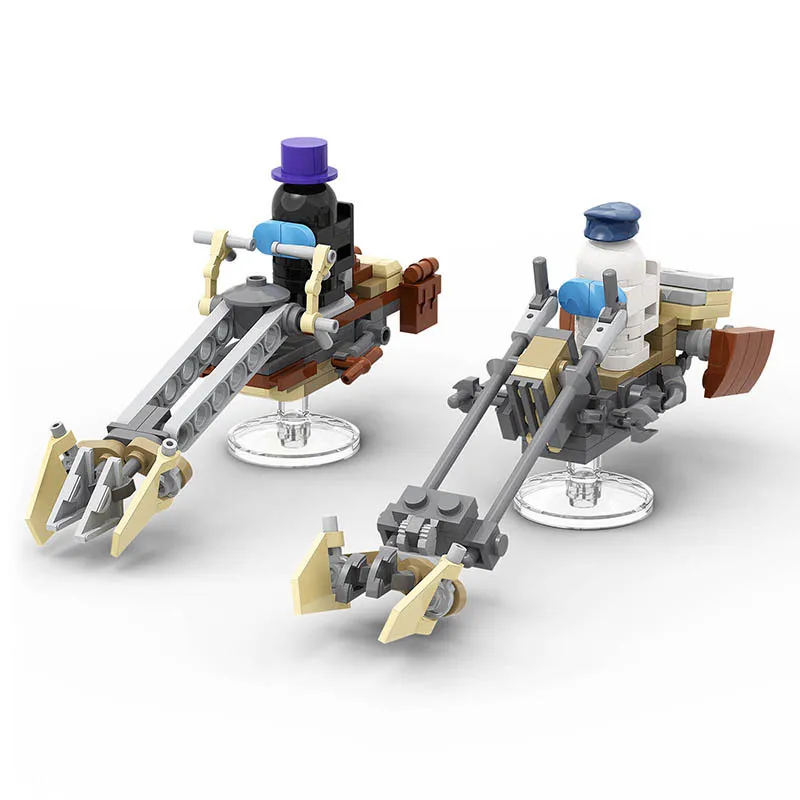 Набор строительных блоков MOC Speeder Для детей, Детский конструктор, космический корабль, микро-истребитель, игрушечный набор