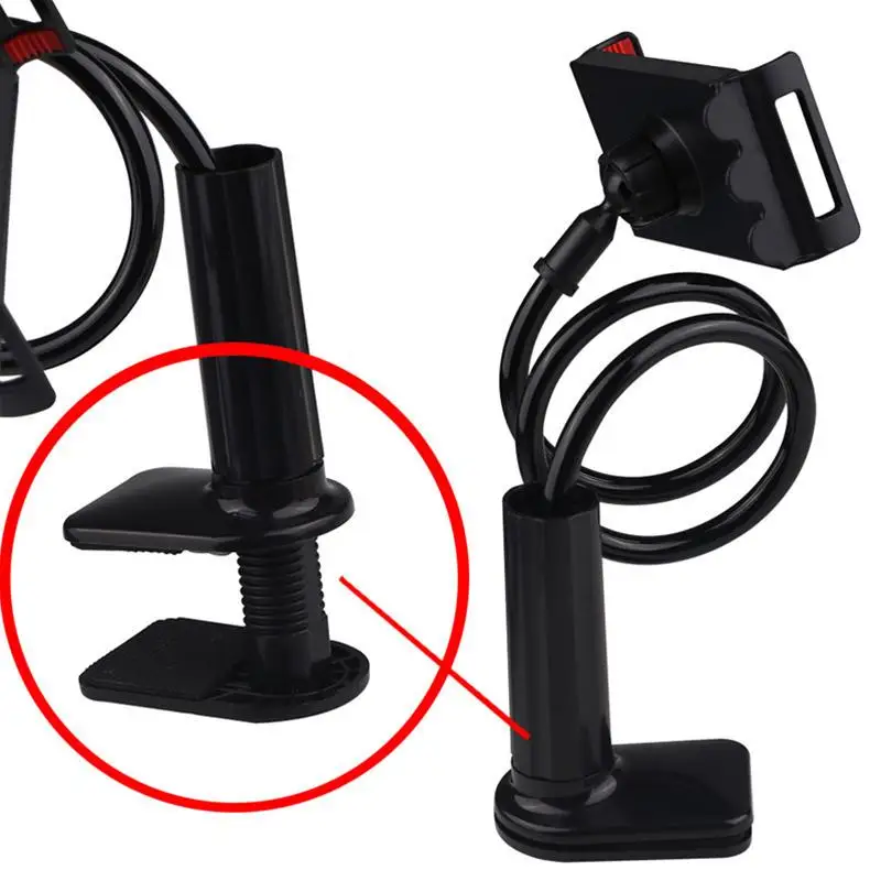 flexible 360 clip universal phone holders tablet bracket mobile phone holder lazy bed desktop bracket tablet holder mount stand free global shipping