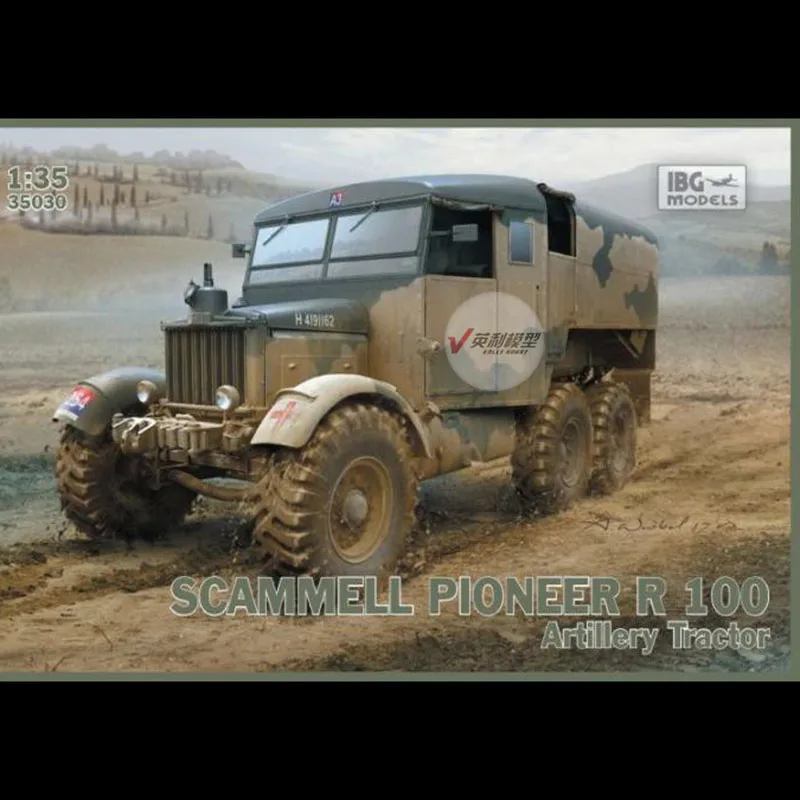 

1/35 Scanmel Pioneer R 100 Artillery Tractor 35030