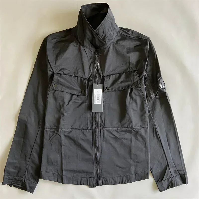 Новая высококачественная весенняя мужская рубашка-карго хлопковая легкая