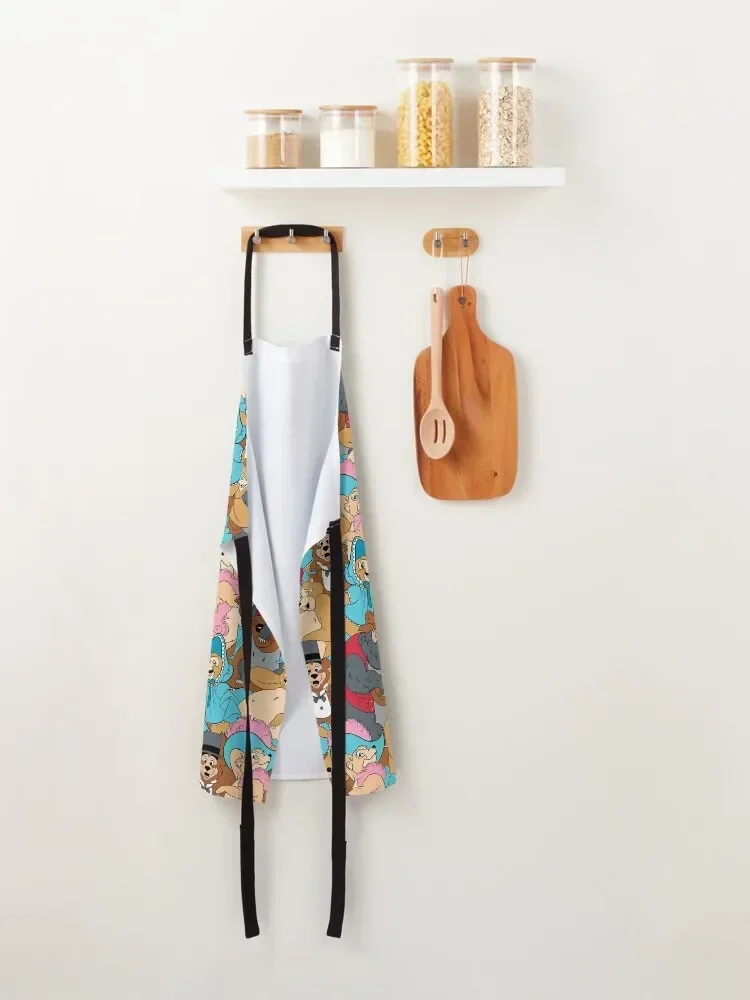 Фартук с узором Country Bear Jamboree вещи для дома халат парикмахерского искусства фартук