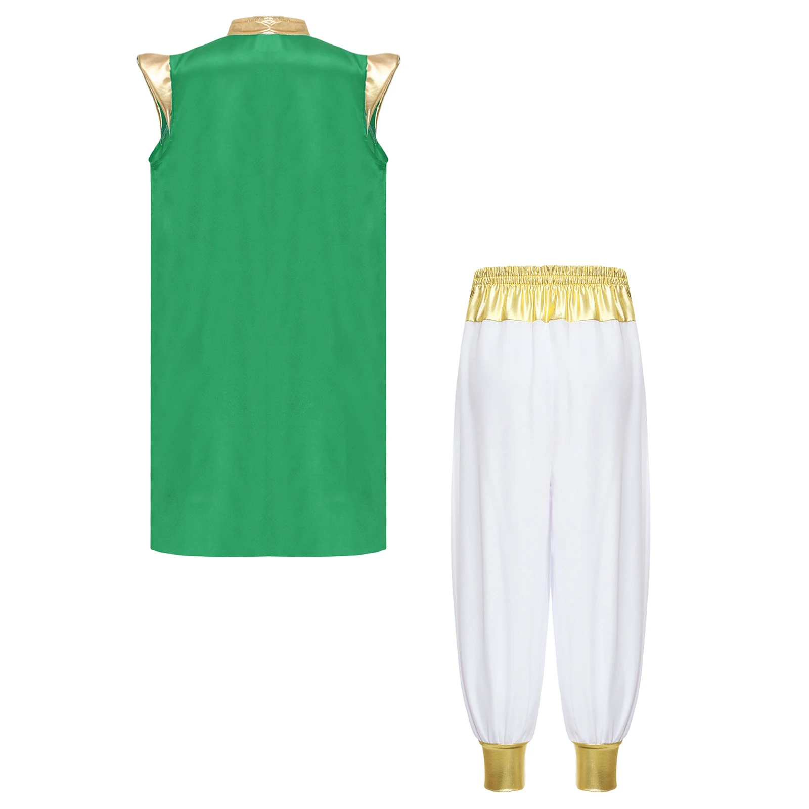 Детский костюм для Хэллоуина мальчиков карнавальный с жабой арабский принц