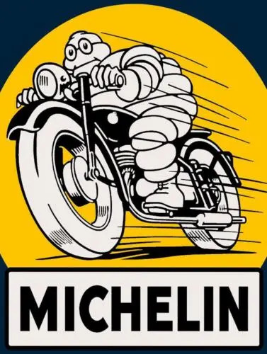 

Металлическая табличка Michelin мотоцикл