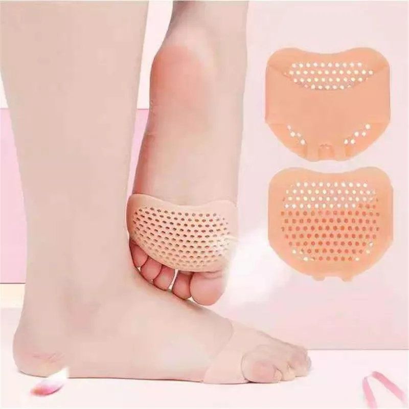 

Forefoot Metatarsal Pads Pain Relief Orthotics Foot Massage Anti-slip Protector High Heel Elastic Cushion Foot Care
