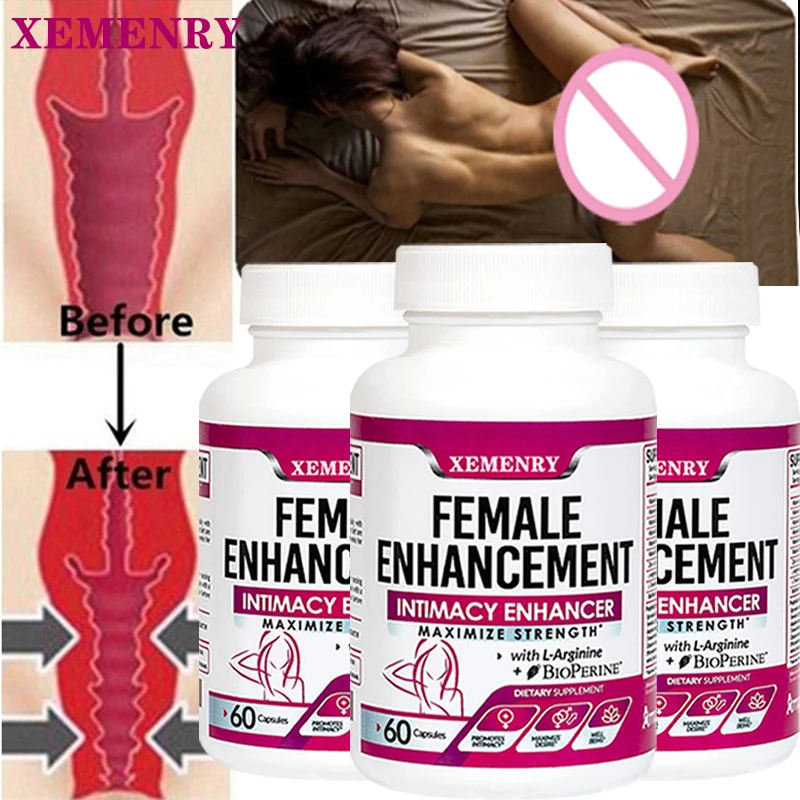 

Female Enhancement - Angelica, Ginseng & Maca Root Energy Capsules, Libido Support Hormone Balance - Intimacy & Mood Management