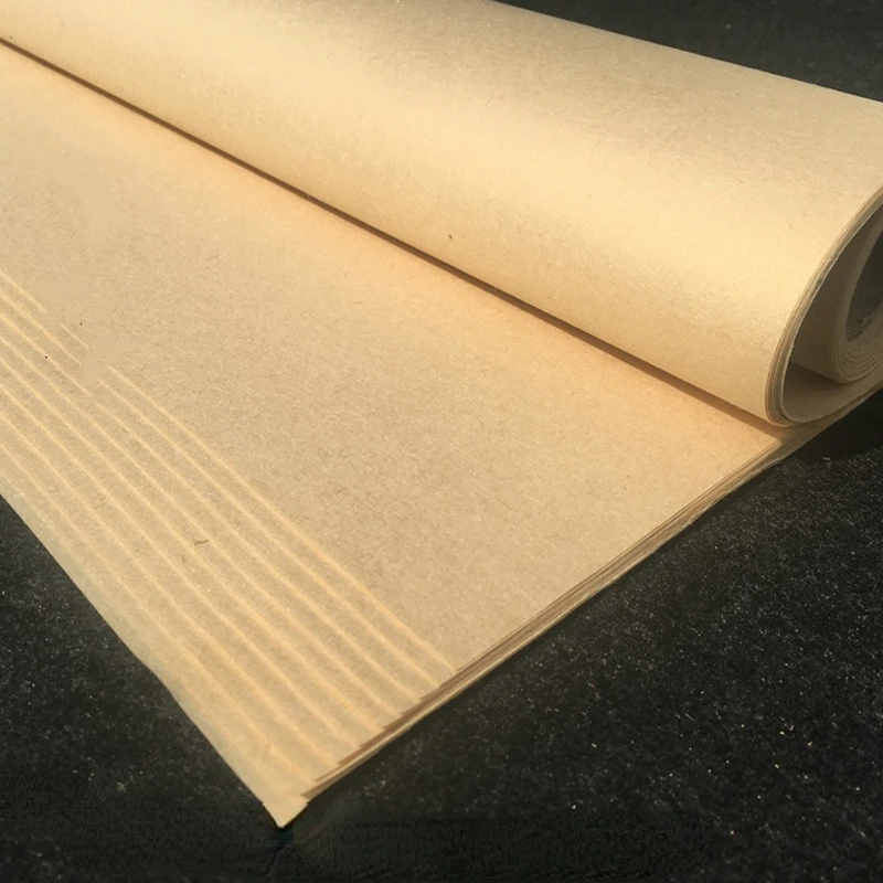 Brush Pen Writing Bamboo Pulp Rice Paper Painting Calligraphy Half Ripe Xuan Beginner Student Practice Apple Para Dibujar
