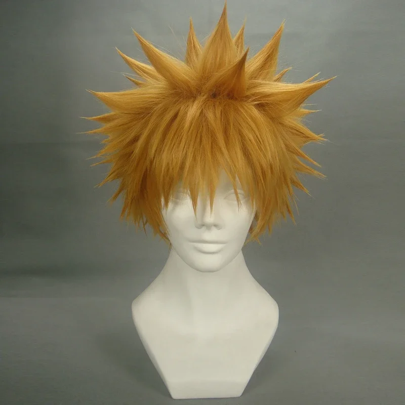 

Bleach Kurosaki Ichigo Pain Short Cosplay Wigs for Man Boys Heat Resistant Synthetic Hair Anime Costume Wig