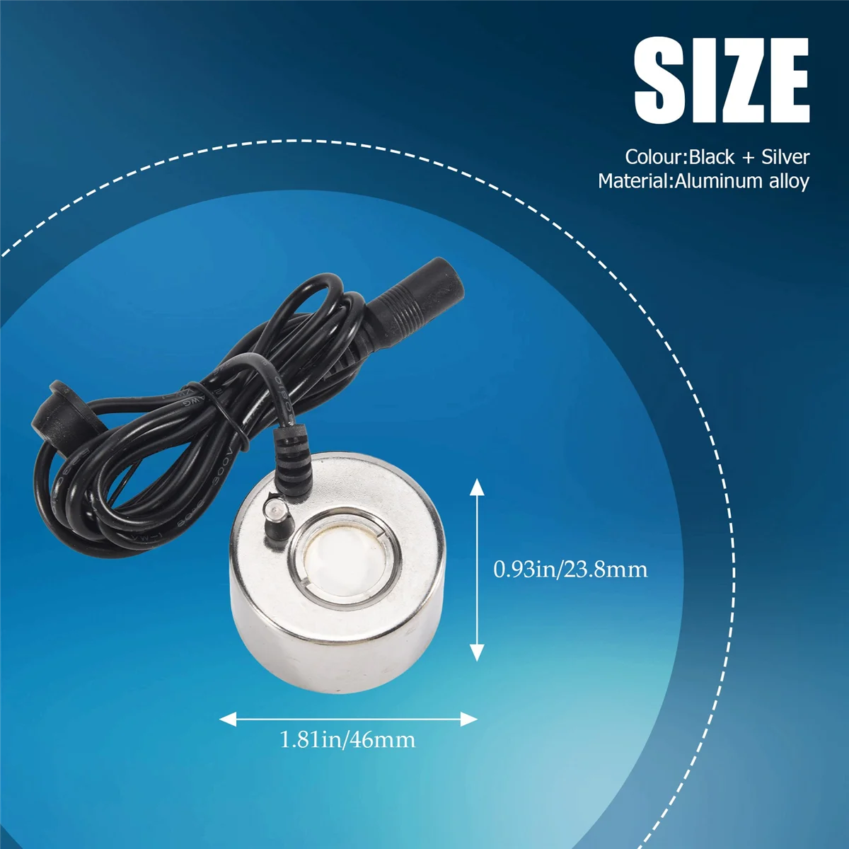 Ультразвуковой увлажнитель тумана 3 шт. распылительные головки фонтанчик для