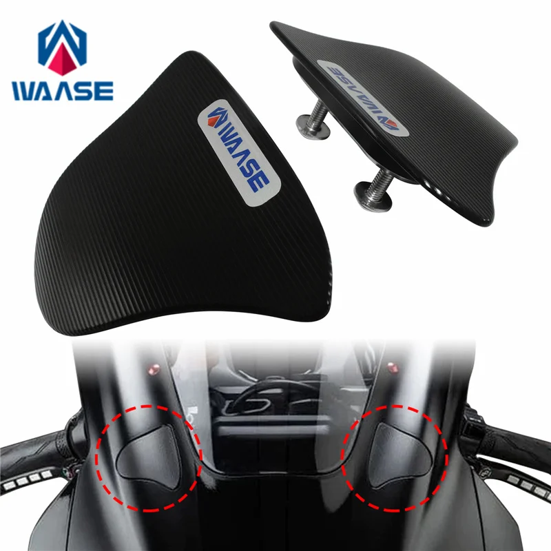 

waase для Yamaha YZF R1 R1M 2020 2021 2022 2023 2024, зеркала заднего вида, декоративная крышка сиденья, основание зеркала