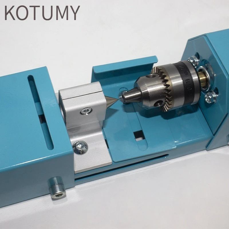 Фото Мини-токарный станок KOTUMY - Многофункциональный станок для изготовления деревянных бусин, маленький токарный станок для домашнего хобби и деревообработки №1