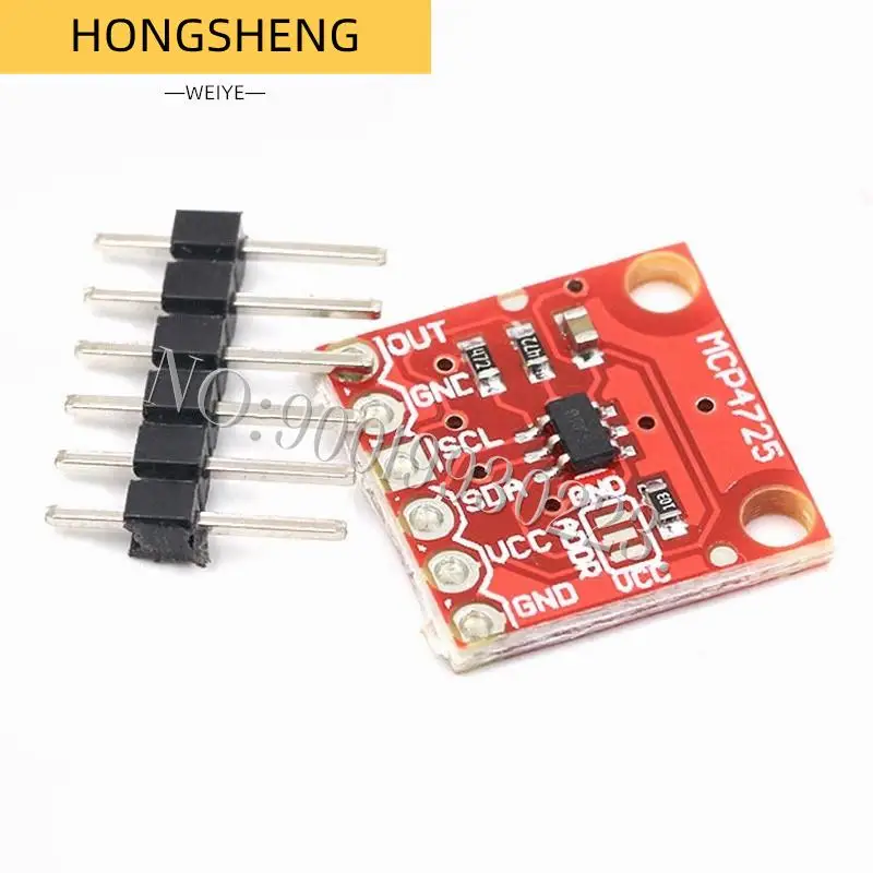 100% Новинка 1 шт./лот MCP4725 I2C ЦАП модульная макетная плата |
