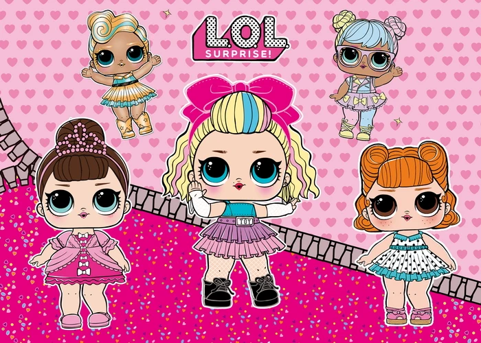 Мультяшная Фигурка Большой Фотофон Для Фотографии На День Рождения Розовый