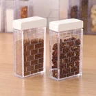 Набор бытовых кухонных инструментов, коробка для приправ, прозрачная банка для соли, перца, специй, распылитель, контейнер для хранения, кухонная бутылка для специй, тмина