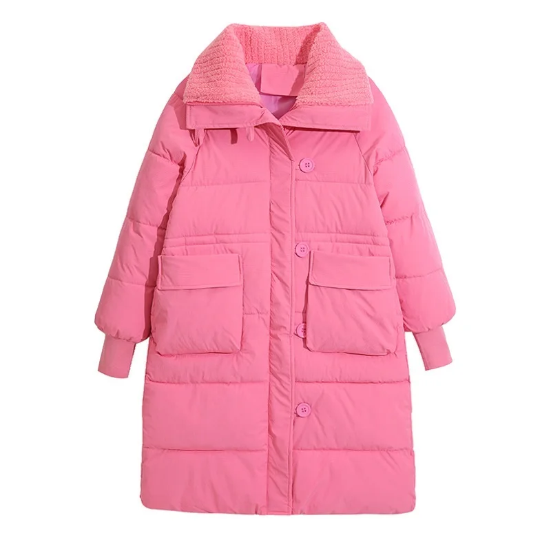 Популярный модный костюм из овечьей шерсти с отрезным воротником хлопка длинное