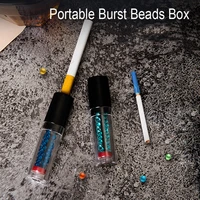 hot upgrade function balls for smoking fruit flavors mix menthol cigarette beads with brusting capsule pops pusher machine