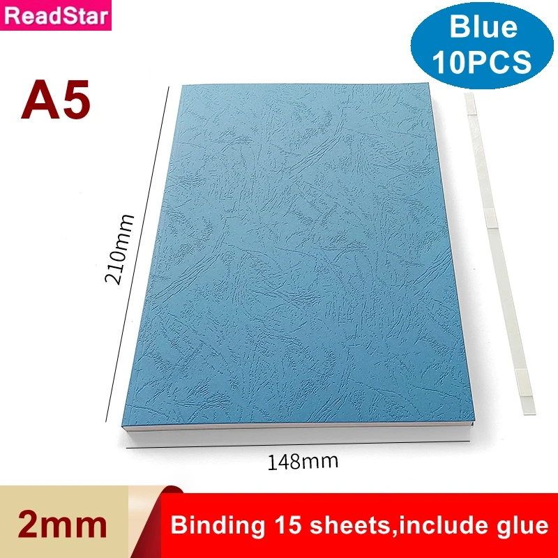 

Термообложки ReadStar A4/A5 синие 2-36 мм 10 шт.