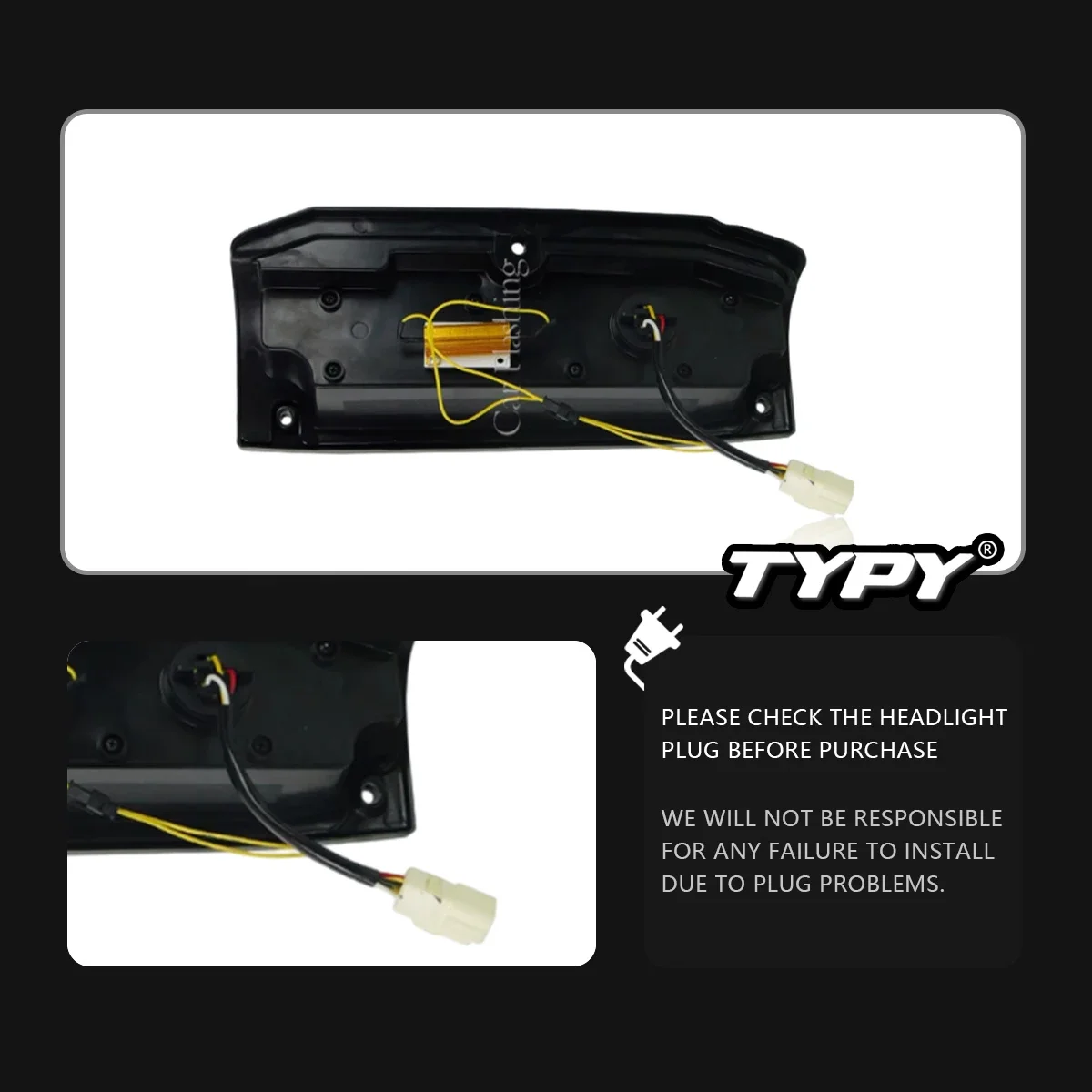 Автомобильные задние фонари TYPY для LandCruiser LC76 LC78 LC79 1984-2024 светодиодный