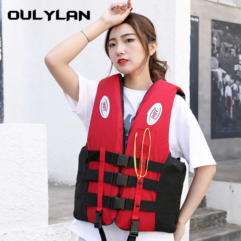 

Oulylan Sport Kayak Ski Buoyancy Sailing Adults Kid Life Jackets Water Boating Swimming Surfing Drifting Safety Life