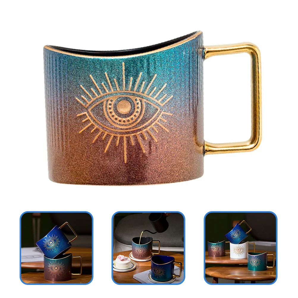 

Керамическая чашка, портативная чашка для завтрака, красивая кофейная чашка, кружка для воды, чашка для послеобеденного чая