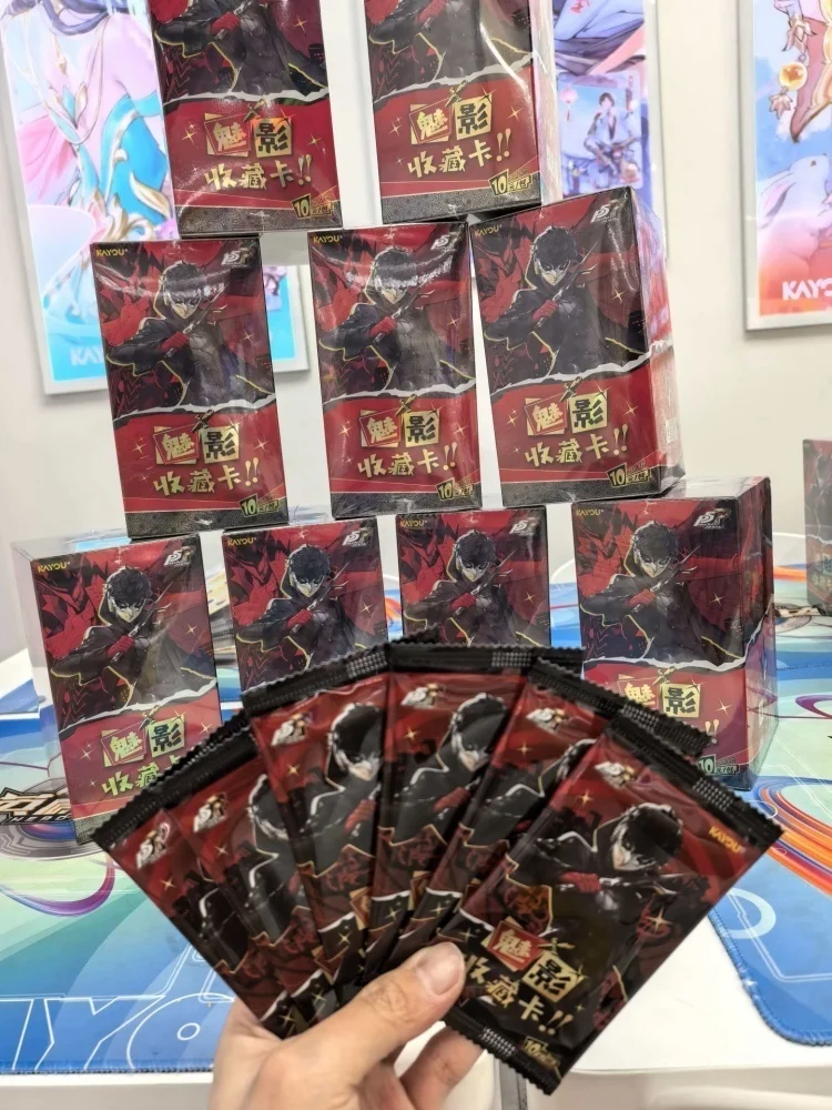 Фото Оригинальная коллекционная карта KAYOU Persona 5 Royal Phantom Series с автографом производителя игры, аниме-карта, игрушка, подарок №2