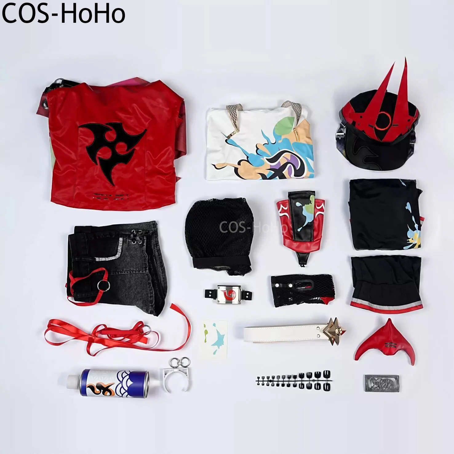 COS-HoHo Honkai: Star Rail Rappa The Sea Ranger игровой костюм прекрасная униформа косплей Хэллоуин