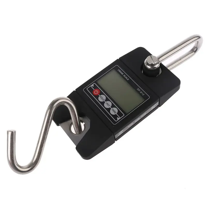

Digital Hanging Scale 300 KG / 660 LBS Industrial Crane Scale SF-912 Black for H