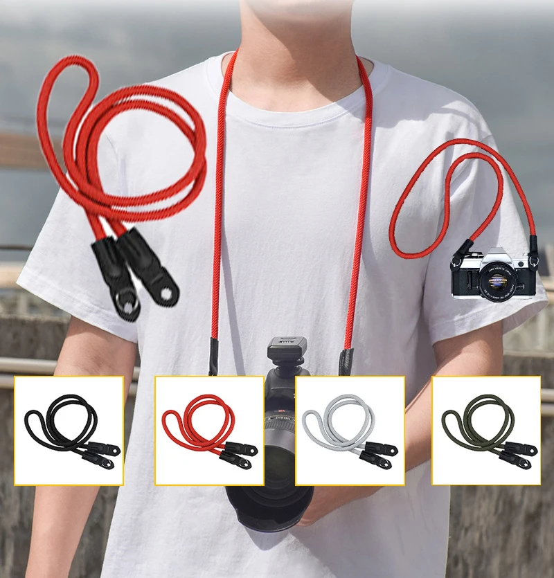 Нейлоновый ремешок для камеры быстросъемный ремень зеркального фотоаппарата GoPro