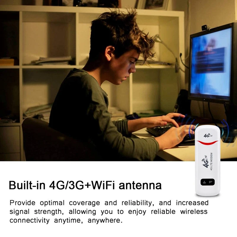 

150Mbps 4G LTE USB Wifi Router Car Portable Mobile Wifi 4G USB Dongle Wifi Modem Network Adapter With SIM Card Slot