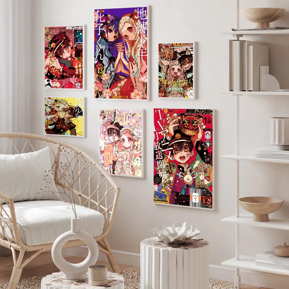 Ханако Кун Яширо аниме хорошее качество принты и постеры белая бумага наклейка DIY