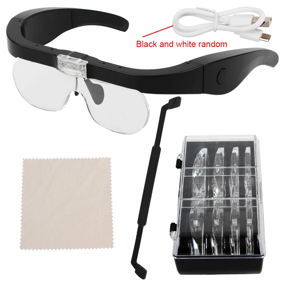 

NICEYARD Увеличительные очки с подсветкой 1.5X 2.5X 3.5X 5.0X