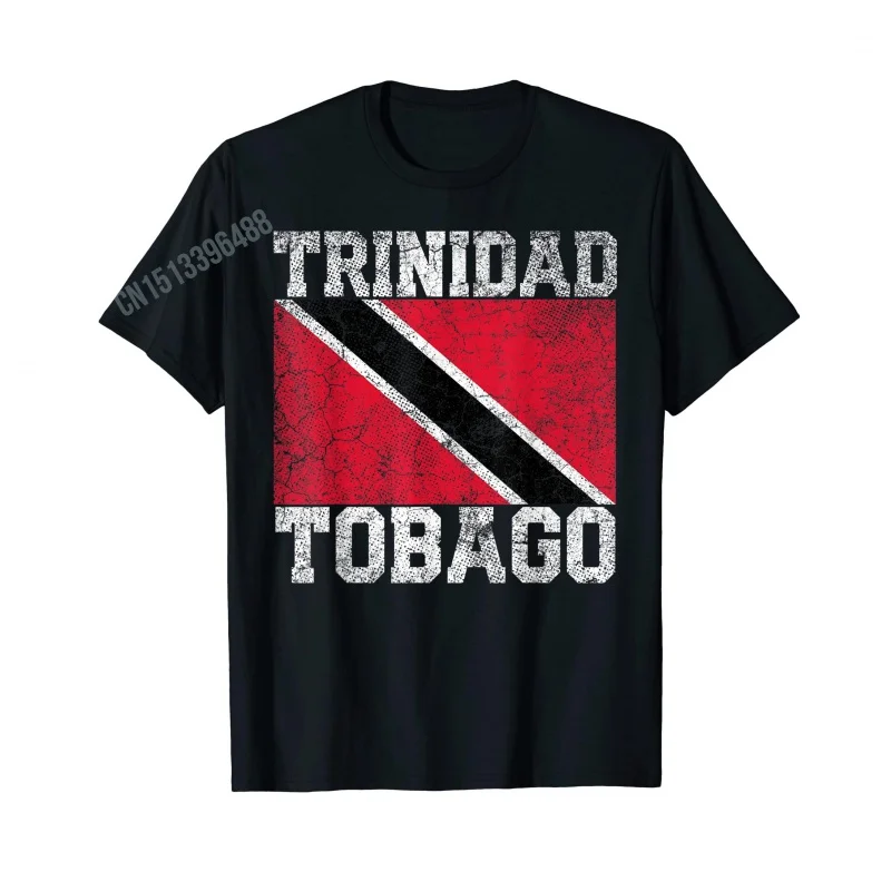 Men Women T Shirt More Design Trinidad And Tobago Map Trinidadian Roots Flag Pride T-Shirt Tops 100% Cotton Tees