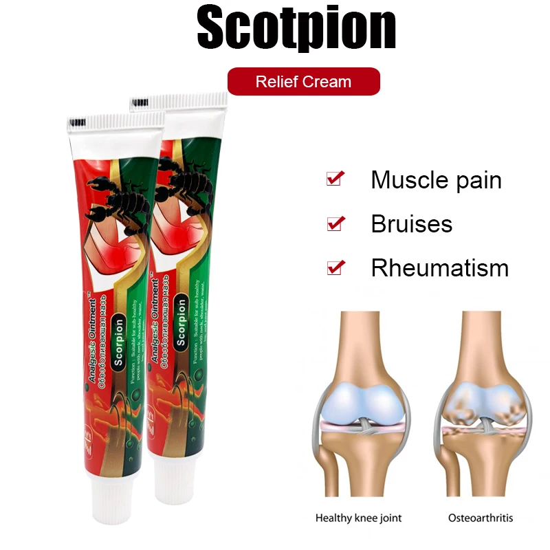 

20g Joint Pain Relief Ointment Rheumatoid Arthritis Neuralgia Analgesic Cream Back Muscle Knee Ache Natural Medical Dressing
