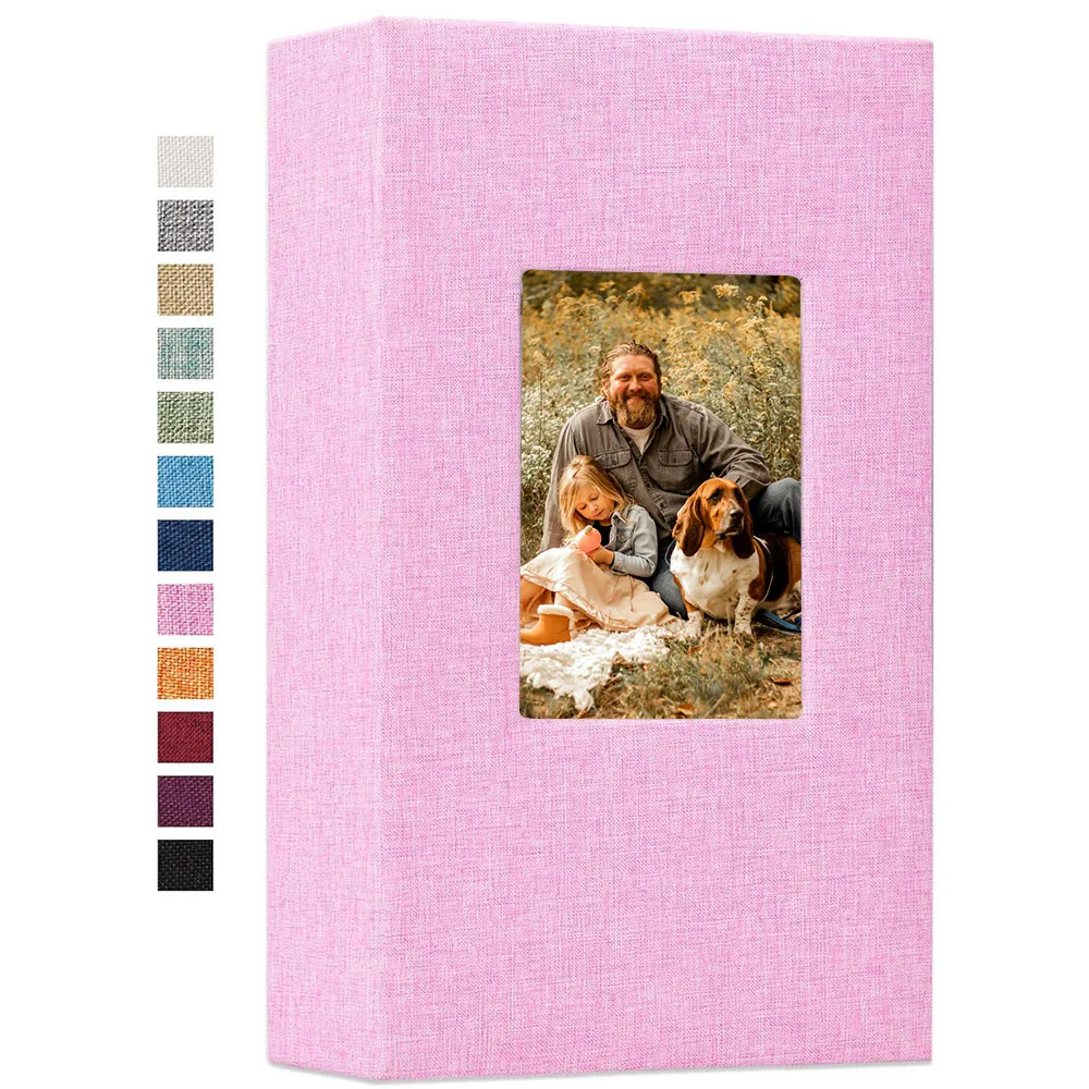 

Фотоальбом из льна для фотографий 4x6