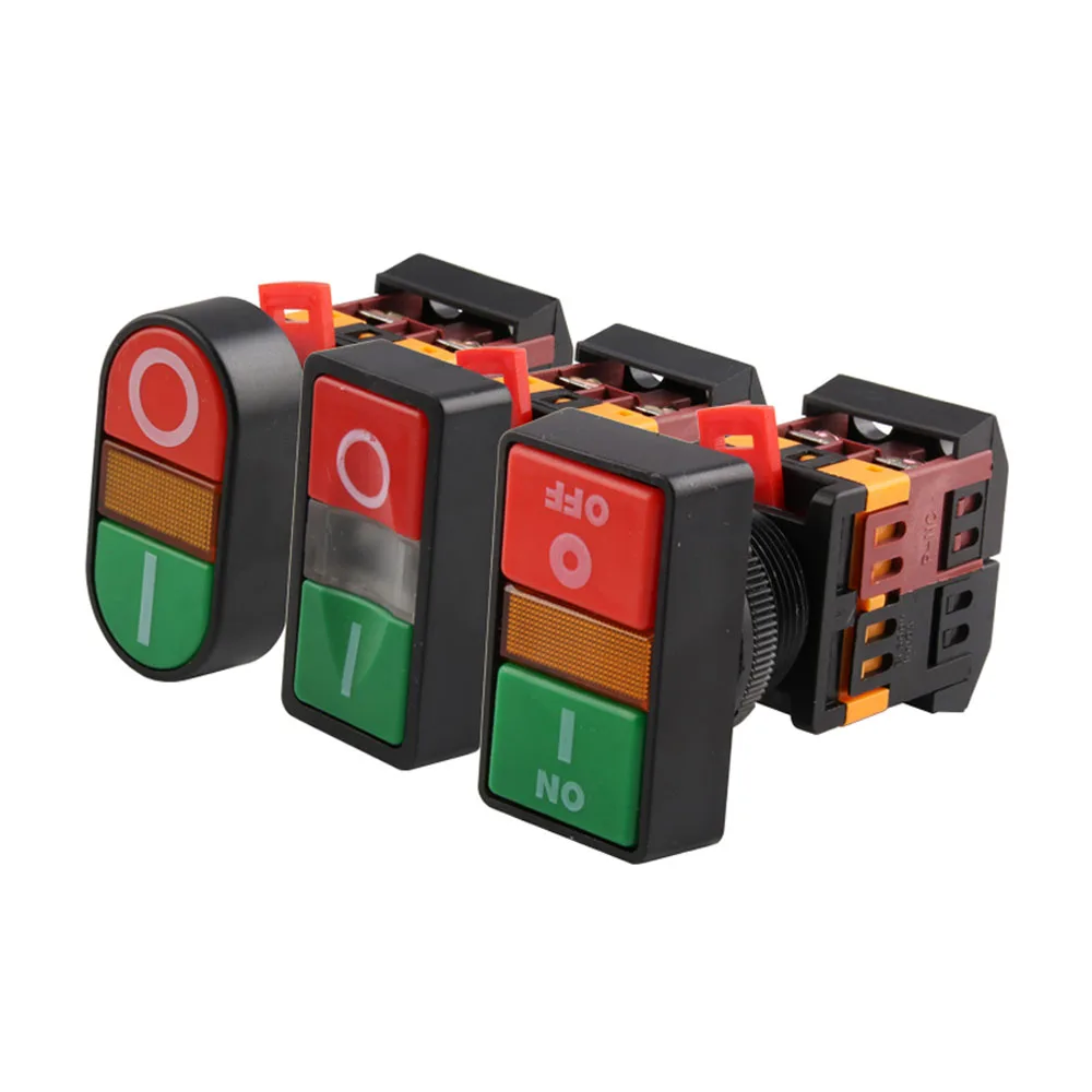 220 В 22 мм/25 мм/30 мм Φ/AS-22/APBB-22 ВКЛ./ВЫКЛ. Кнопка включения/выключения, переключатель 10 А, двухпозиционный самосброс, выключатель света