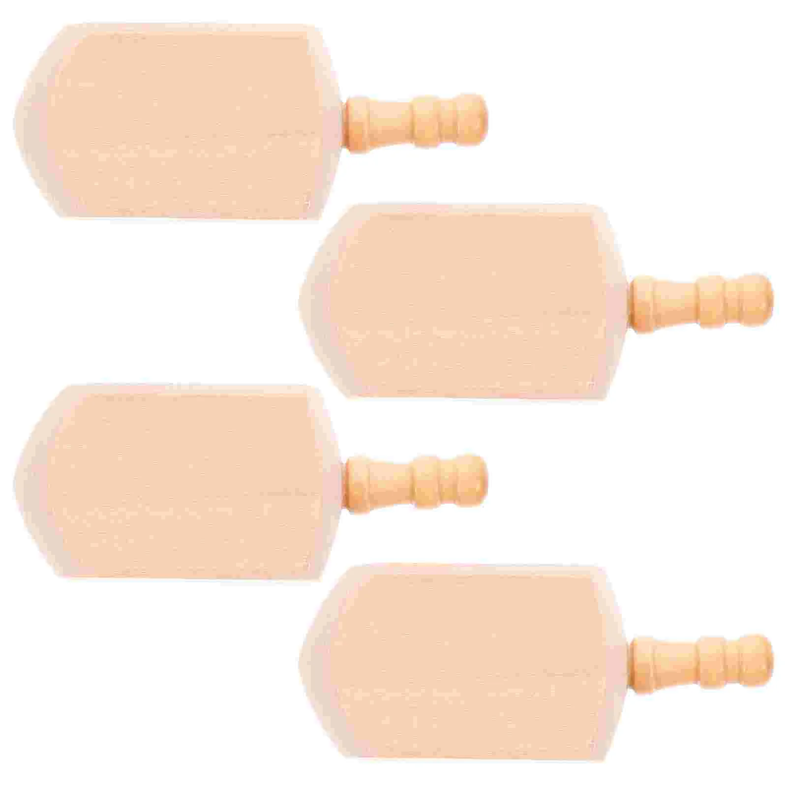 Hanukkah Dreidel Создайте свои собственные деревянные дреды Незавершенная игрушка с