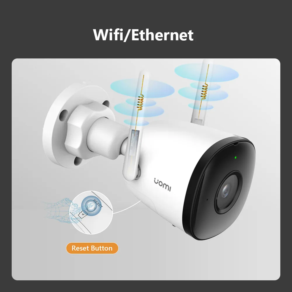 IP-камера Imou Bullet 2C 4MP Wifi камера QHD наружная IP67 встроенный микрофон обнаружения