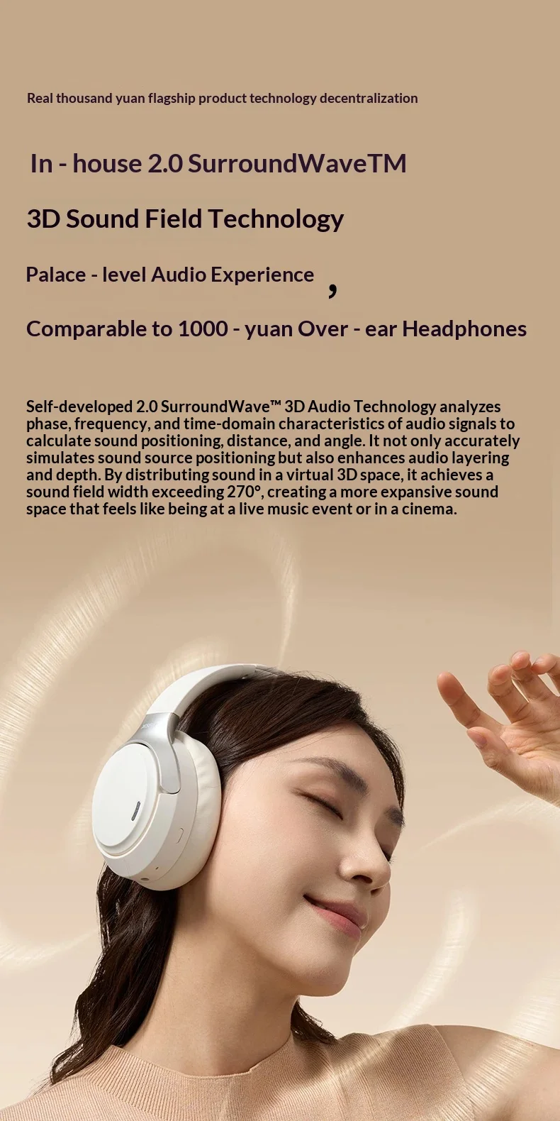 Беспроводная гарнитура XISEM H1pro с 40-мм суперлинейным гомогенным магнитным приводом, киберспортивная гарнитура с глубоким шумоподавлением, подарок. (art.: 3920dcff960cc) - 3920dcff960cc