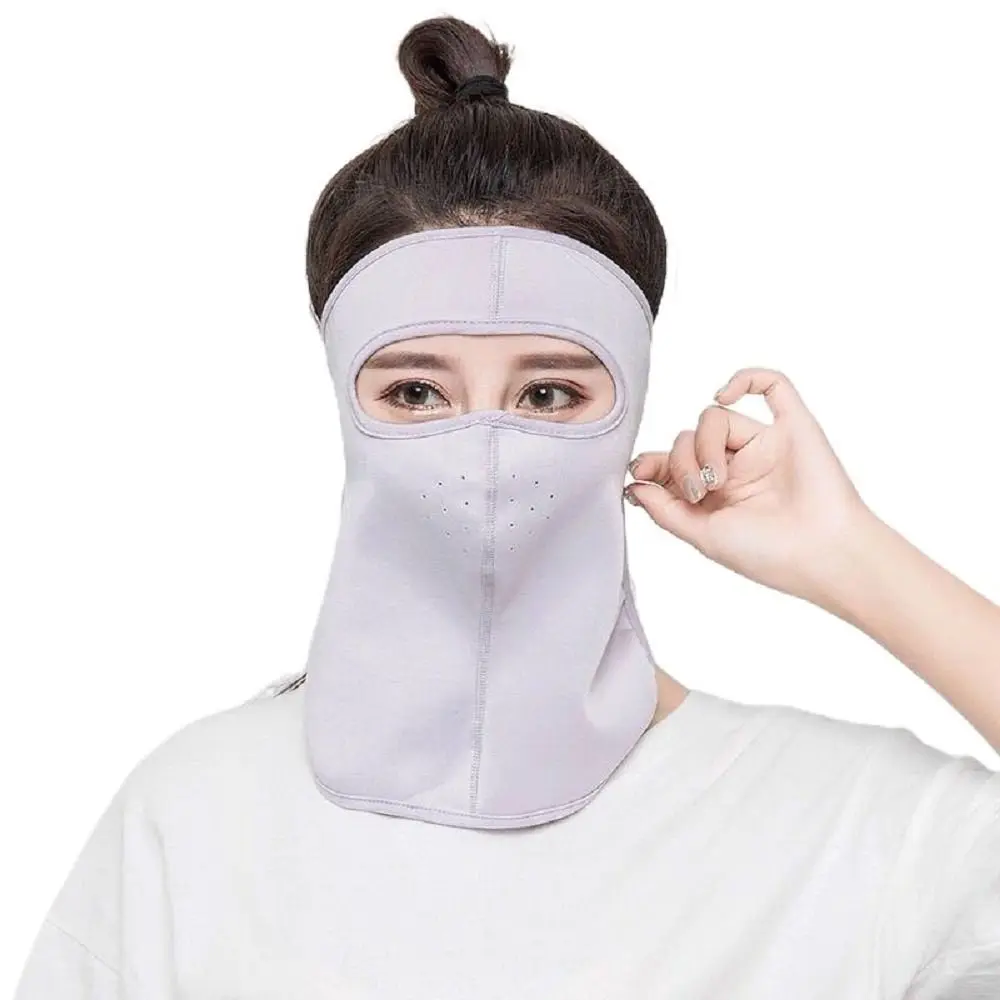 

Face Cover UV Protection Face Scarves Men Fishing Face Mask Summer Sunscreen Mask Ice Silk Womne Neckline Mask