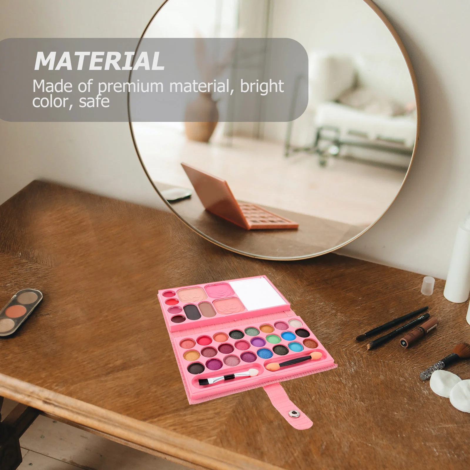 33 цвета палитра для макияжа тени век пудры поддоны начинающих складная сковорода